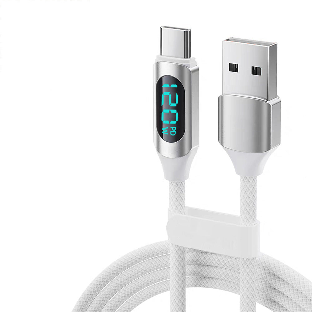 120W Fast Charging USB Type-C Cable