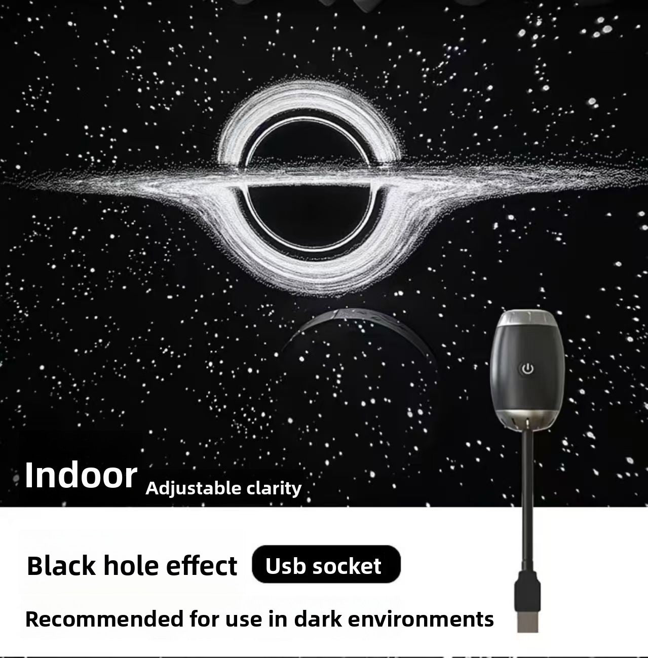 Creative Starry Sky Projection Night Light USB Powered