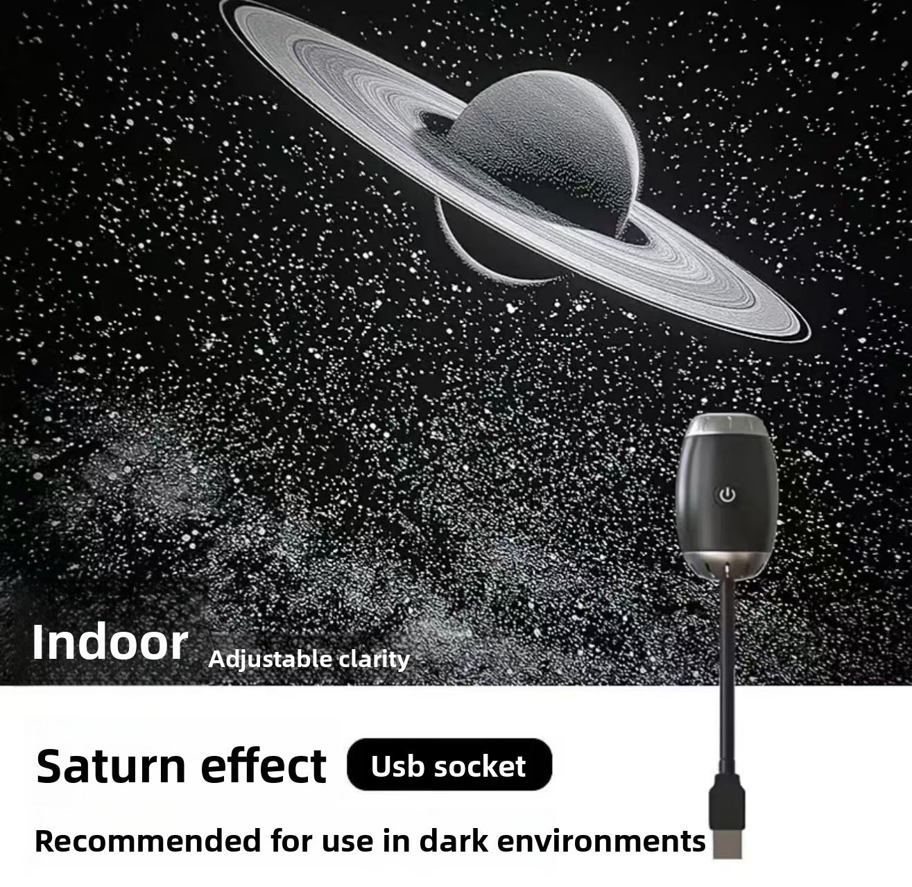Creative Starry Sky Projection Night Light USB Powered