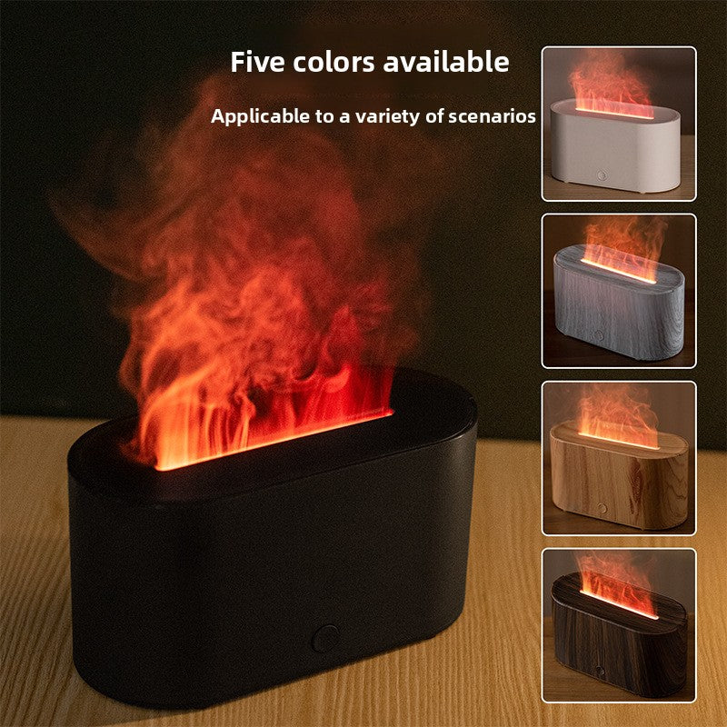 Simulated Flame Aromatherapy Diffuser