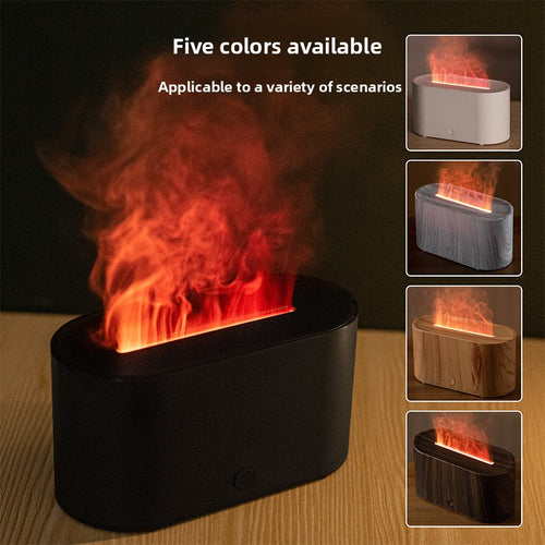 Simulated Flame Aromatherapy Diffuser