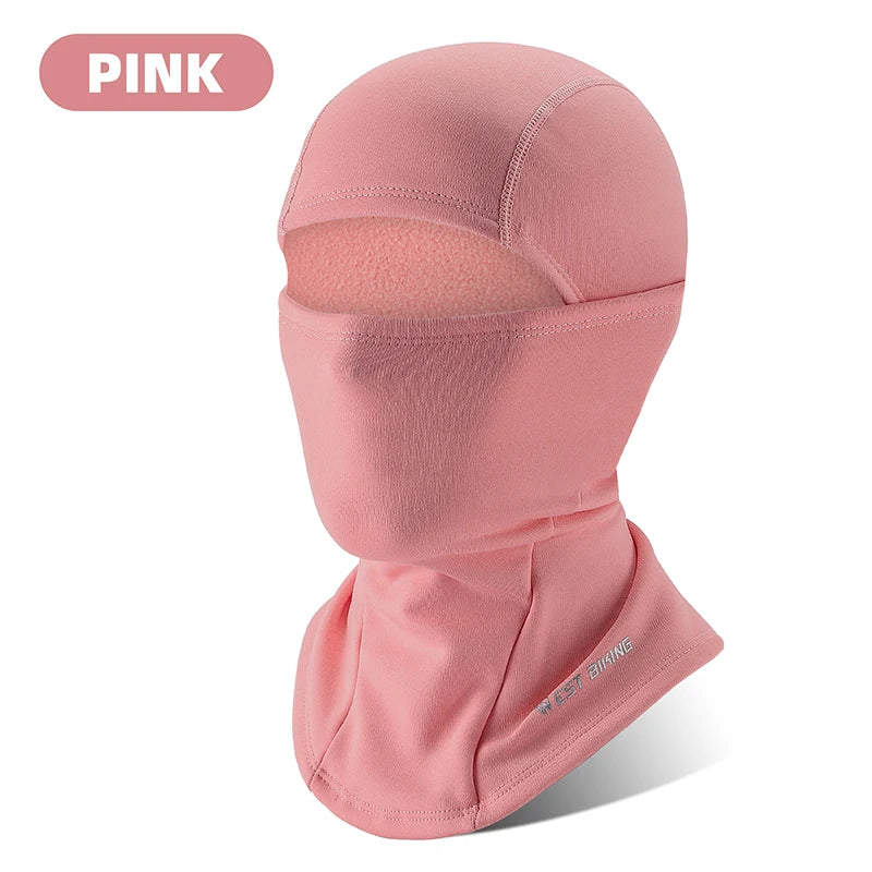 WEST BIKING Windproof Warm Headgear High Elasticity Breathable Balaclava Face Mask Men Women  Cycling Running Ski Warm Scarf Cap