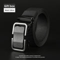 Mens Automatic Buckle Canvas Belt